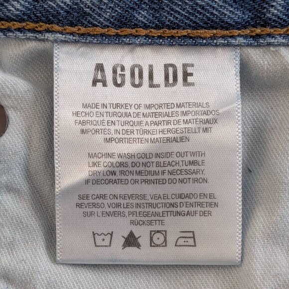 Agolde Low Slung Baggy Jeans (34) - Picture 12 of 14